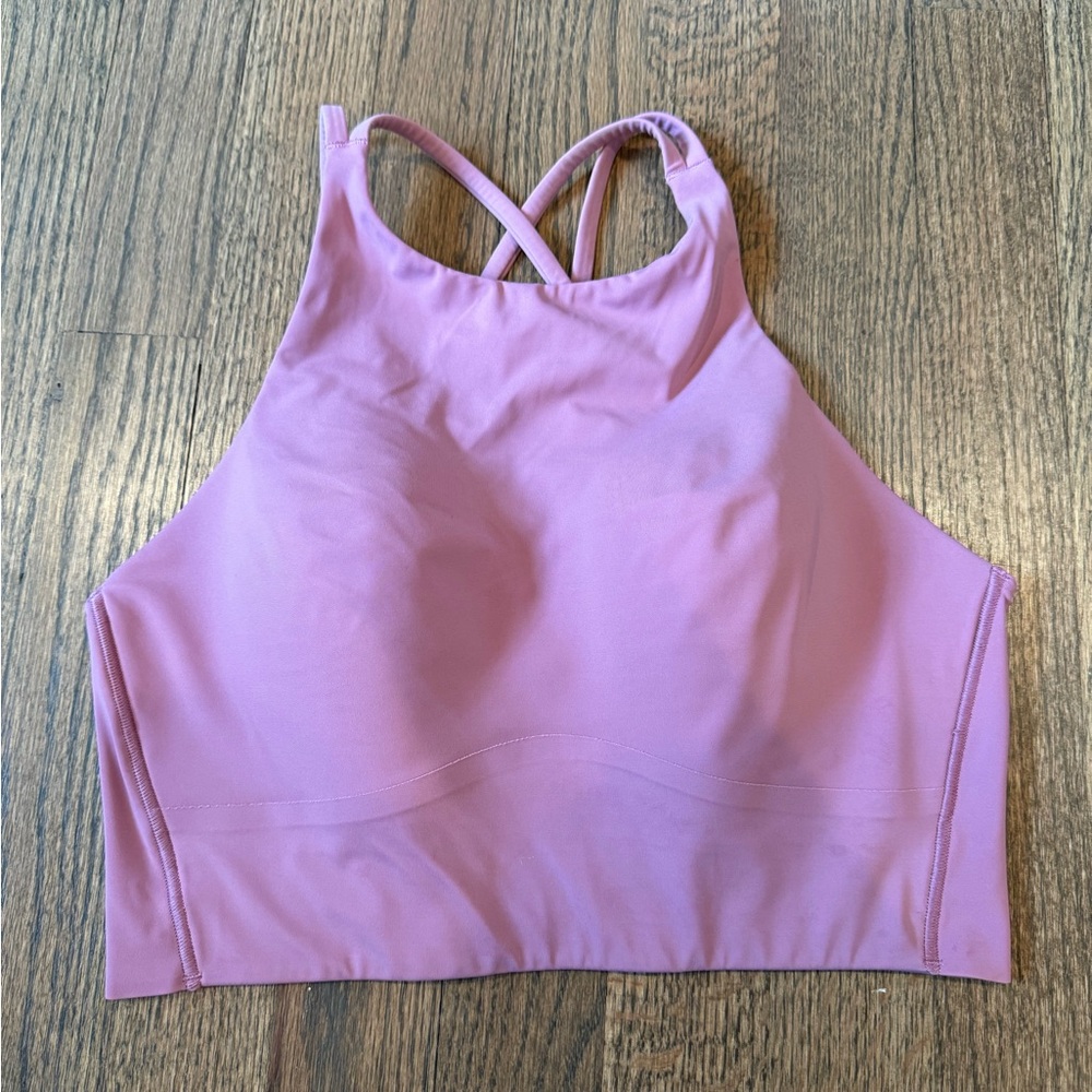 Like A Cloud High-Neck Longline Bra